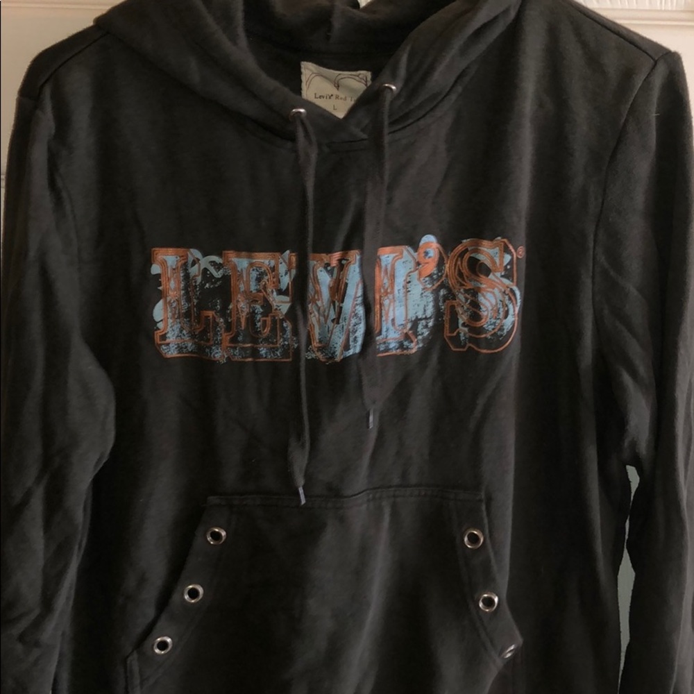 Levi’s studded hole hoodie